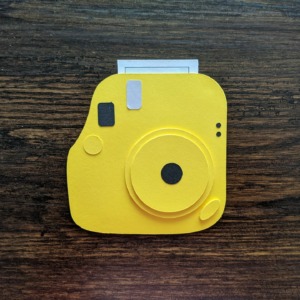 Polaroid Camera Pull out Birthday Card