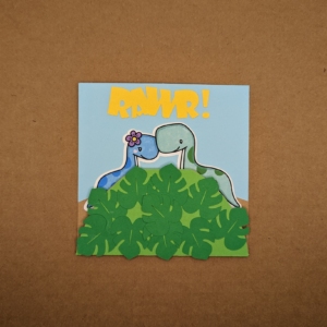 Dinosaur Baby Card