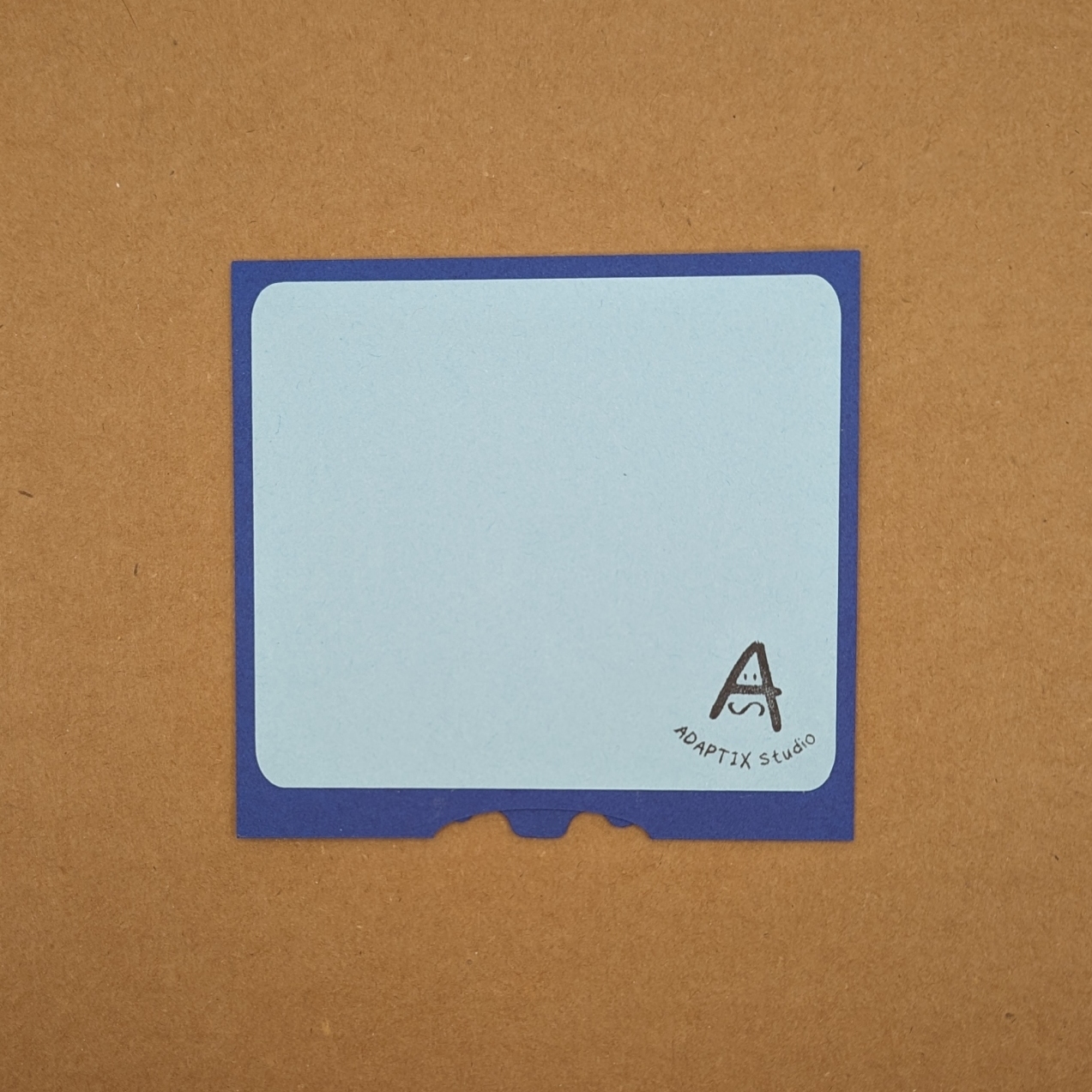 Rotating around sun bday card back